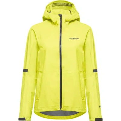 Gorewear Lupra 2.0 Gore-tex Hooded Jacket In Yellow