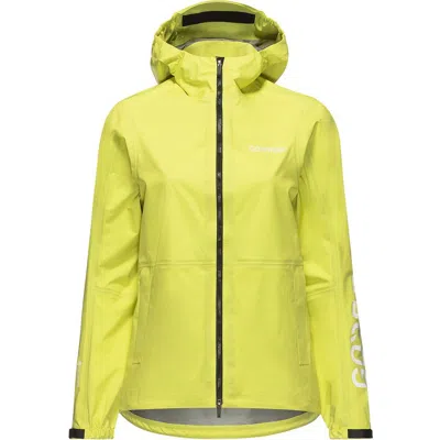 Gorewear Lupra Gore-tex Le1 Hooded Jacket In Yellow