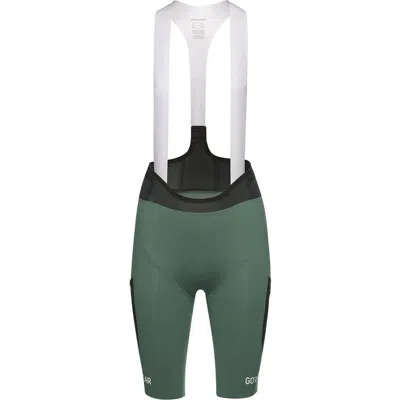 Gorewear Spinshift Cargo Bib Short+ In Green