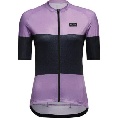 Gorewear Spirit Stripes Jersey In Purple