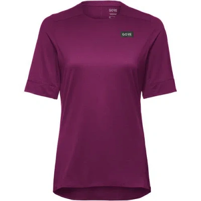 Gorewear Trailkpr Tech Jersey In Purple