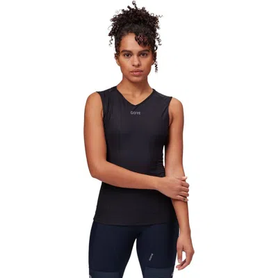 Gorewear Windstopper Base Layer Sleeveless Shirt In Black