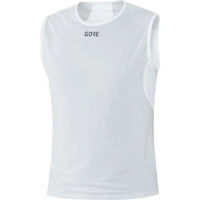 Gorewear Windstopper Base Layer Sleeveless Shirt In White