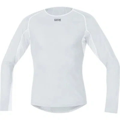 Gorewear Windstopper Base Layer Thermo Long-sleeve Shirt In White