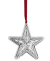 Gorham 2025 Sterling Silver Chantilly Ornament, 18th Edition In Transparent