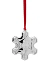 Gorham 2025 Sterling Silver Snowflake Ornament, 56th Edition In Silver