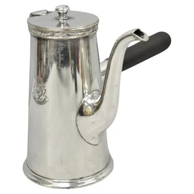 Pre-owned Gorham Antique "the Windermere Hotel" London Silver Plated Coffee Tea Pot By