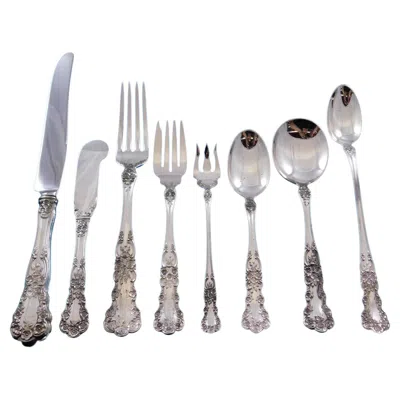 Pre-owned Gorham Buttercup By  Sterling Silver Flatware Set 12 Service 96 Pc Dinner Unused