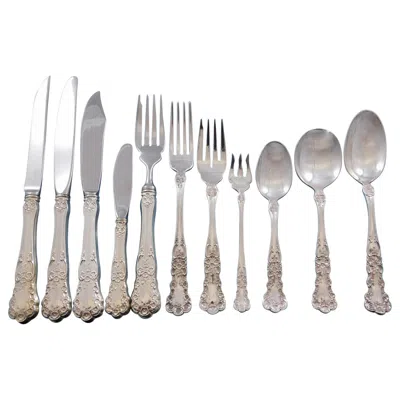 Pre-owned Gorham Buttercup By  Sterling Silver Flatware Set For 16 Service 200 Pcs Unused