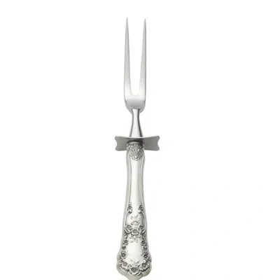 Gorham Buttercup Sterling Silver Meat Fork