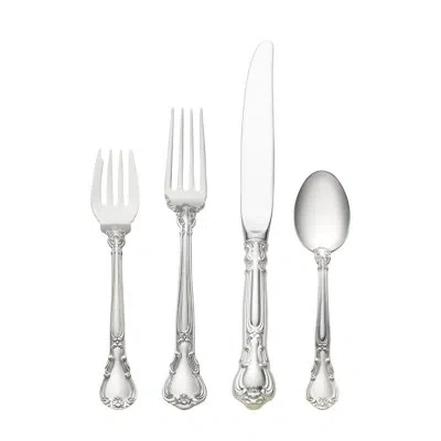 Gorham Chantilly 4-piece Sterling Silver Flatware Set, Service For 1