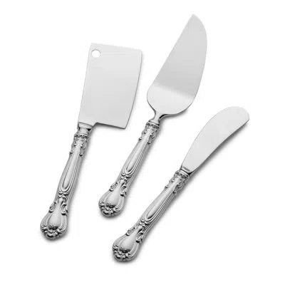 Gorham Chantilly Sterling Silver 3-piece Cheese Set