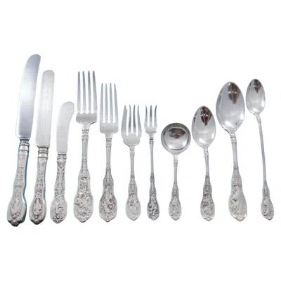 Pre-owned Gorham Mythologique By  Sterling Silver Flatware Set Service 237 Pcs Dinner Huge