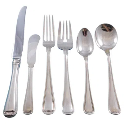 Pre-owned Gorham Old French By  Sterling Silver Flatware Set 8 Service 48 Pcs Luncheon