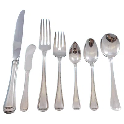Pre-owned Gorham Old French By  Sterling Silver Flatware Set For 8 Service 60 Pcs Dinner