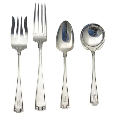 Pre-owned Gorham Sterling Silver Thirty-six Piece Part Flatware Service