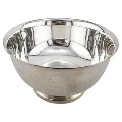 Pre-owned Gorham Vintage  Silverplate Revere-style Footed Candy Bowl – Mid-century Elegance