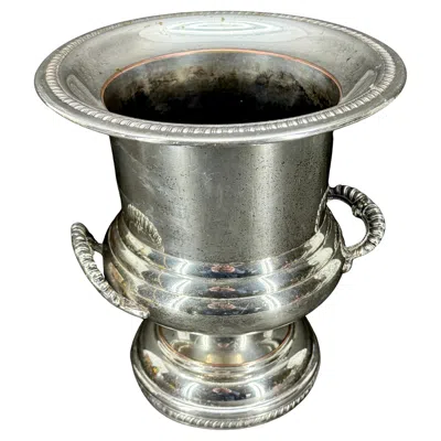 Pre-owned Gorham Vintage Silver Plate Wine Champagne Cooler Holder With Handles, 1960's