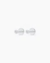 Gorjana 14k Classic Diamond Flat Back Studs In 14k Solid White Gold
