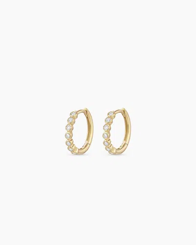 Gorjana 14k Classic Diamond Huggies