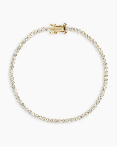 Gorjana 14k Classic Diamond Tennis Bracelet In 14k Solid Gold