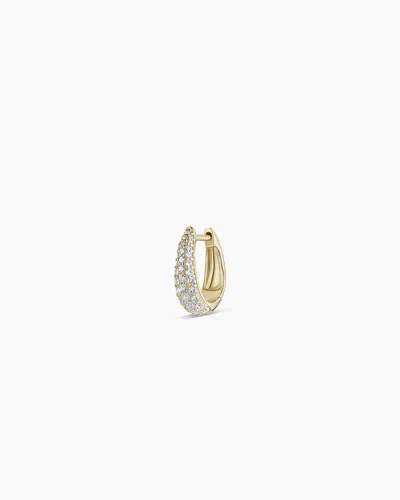 Gorjana 14k Diamond Banks Single Huggie
