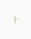 Gorjana 14k Diamond Bar Single Stud