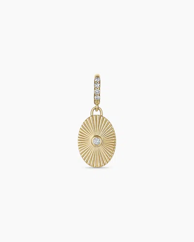 Gorjana 14k Diamond Golden Hour Charm