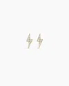 Gorjana 14k Diamond Lightning Studs