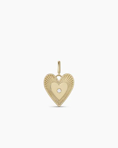 Gorjana 14k Diamond Love Charm
