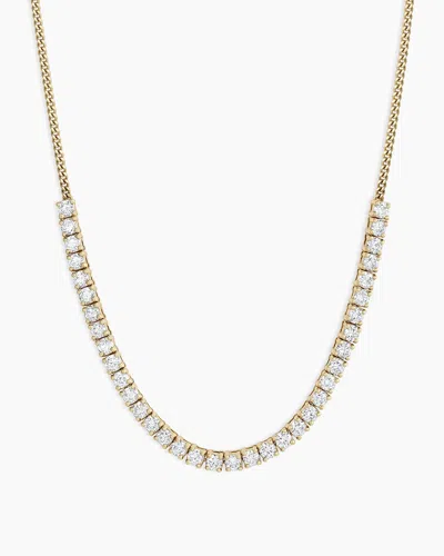 Gorjana 14k Diamond Melbourne Statement Row Necklace