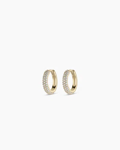 Gorjana 14k Diamond Paseo Huggies