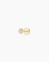 Gorjana 14k Diamond Pavé Flat Back Single Stud