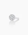 Gorjana 14k Diamond Pavé Single Stud In 14k Solid White Gold