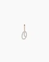Gorjana 14k Diamond Script Alphabet Charm In 14k Solid Gold