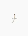 Gorjana 14k Diamond Script Alphabet Charm In 14k Solid Gold