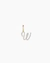 Gorjana 14k Diamond Script Alphabet Charm In 14k Solid Gold