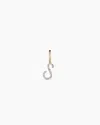 Gorjana 14k Diamond Script Alphabet Charm In 14k Solid Gold