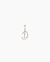 Gorjana 14k Diamond Script Alphabet Charm In 14k Solid Gold