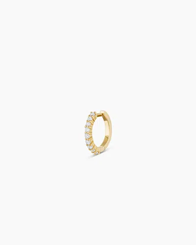 Gorjana 14k Diamond Single Huggie