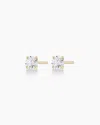 Gorjana 14k Diamond Solitaire Studs In 14k Solid Gold
