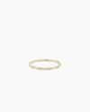 Gorjana 14k Diamond Stacking Ring