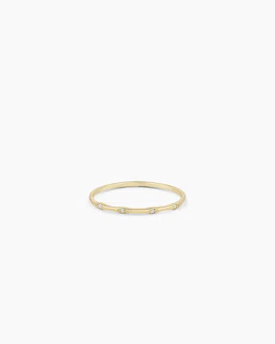 Gorjana 14k Diamond Stacking Ring