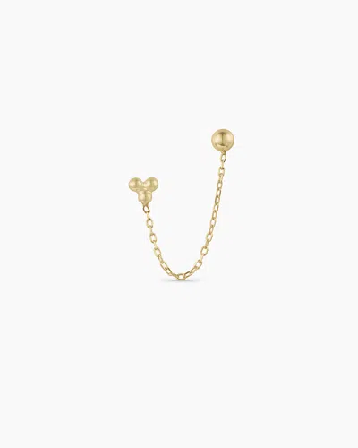 Gorjana 14k Gold Bali Chain Double Stud