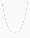 Gorjana 14k Gold Basic Chain In 14k Solid White Gold