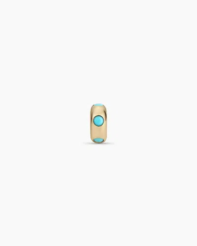 Gorjana 14k Gold Birthstone Halo Charm In December