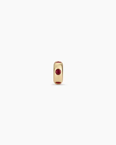 Gorjana 14k Gold Birthstone Halo Charm In July