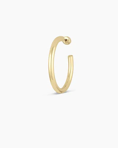 Gorjana 14k Gold Carter Single Hoop In 14k Solid Gold