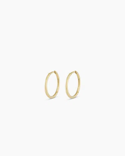 Gorjana 14k Gold Classic Huggies In 14k Solid Gold