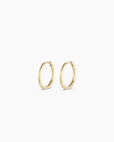 Gorjana 14k Gold Classic Huggies In 14k Solid Gold